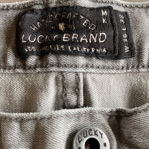 Lucky Jeans, Heritage Slim Style in gray denim - Picture 3 of 7